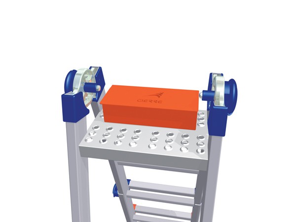 Piattaforma portaoggetti con scatola   D4037