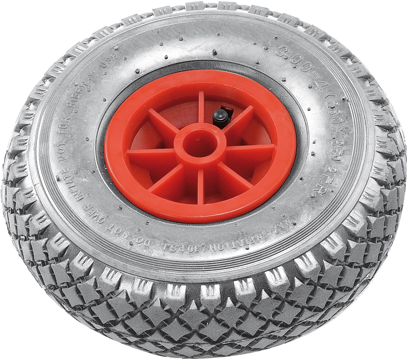 Ruota in poliuretano, cerchio in plastica  MARUCAU0260