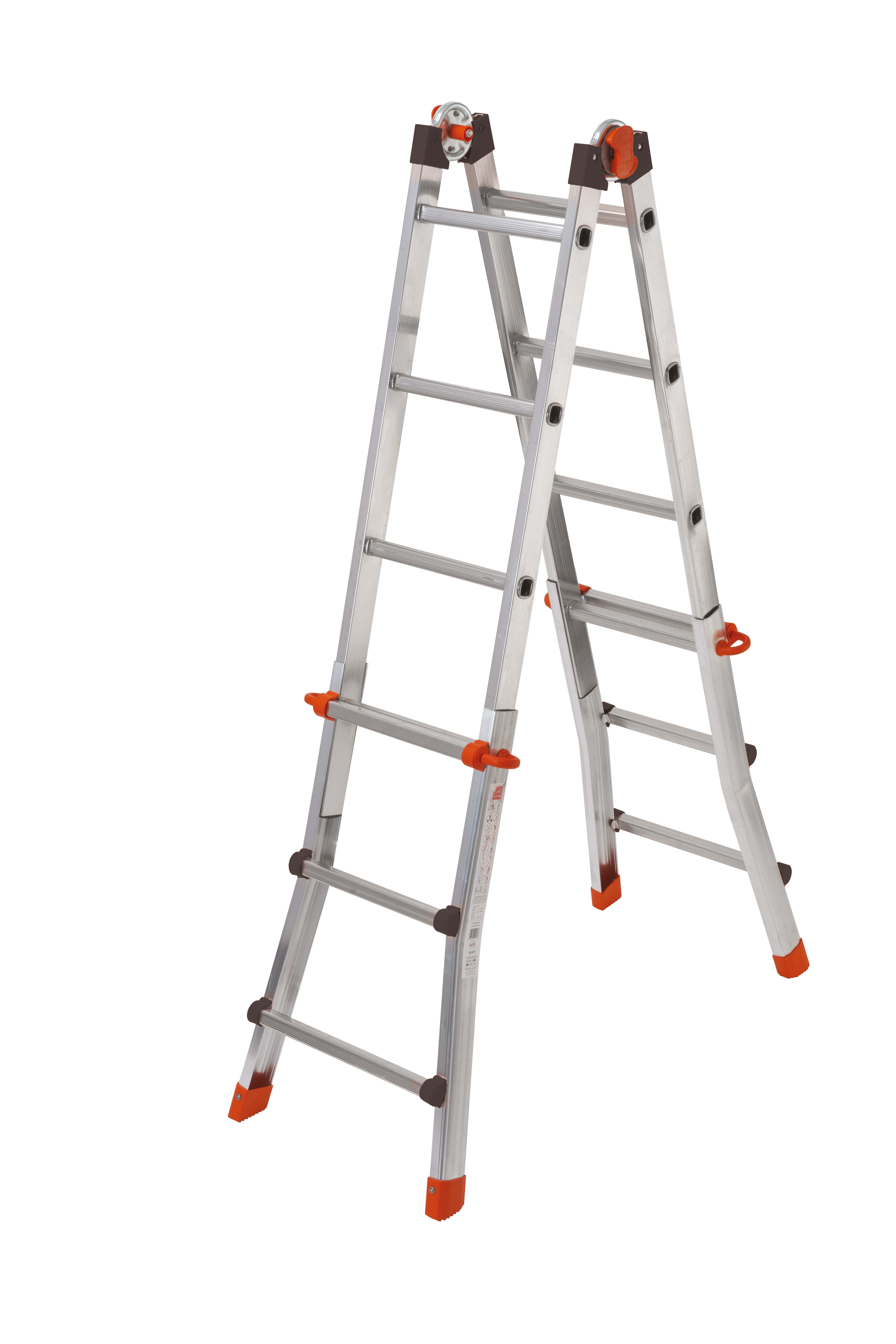 PEPPina ALU125 Scale multifunzione telescopiche