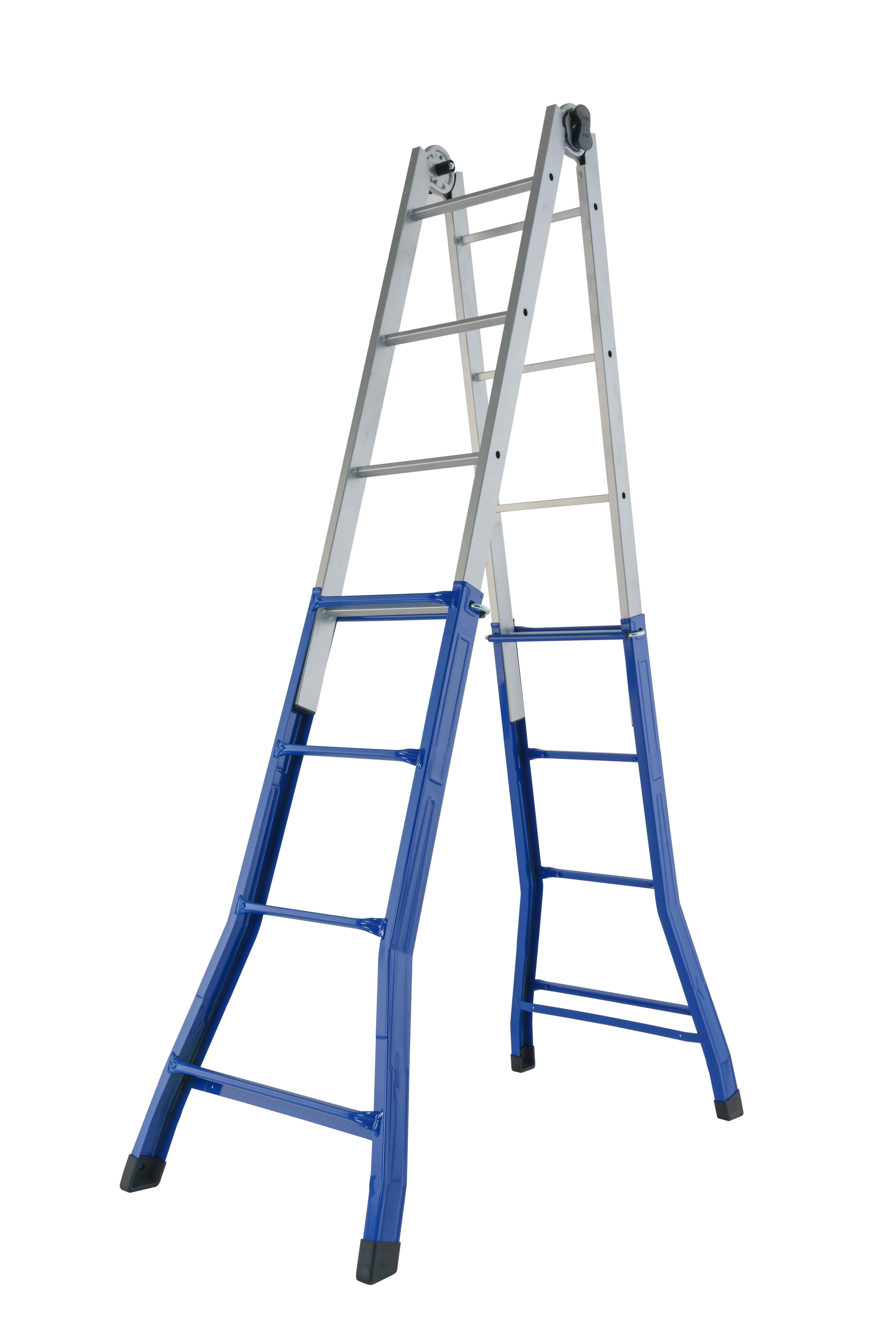 Scale multifunzione telescopiche Acciaio